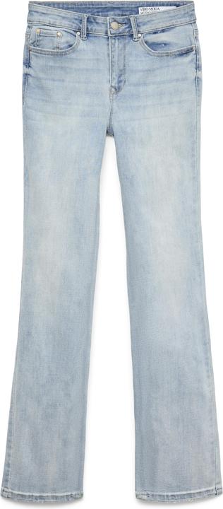 Vero Moda VMFLASH Mid Rise Gerade geschnitten Jeans Straight-Fit (34)