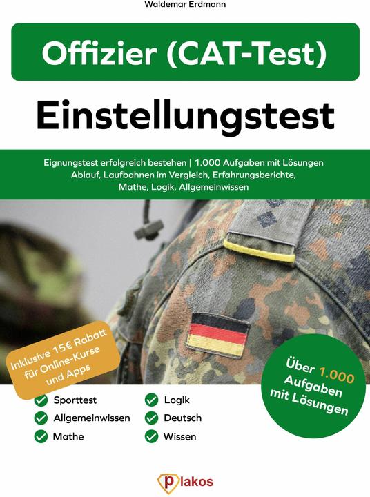 Immagine prodotto Offizier Einstellungstest (CAT Test) (Tedesco, Waldemar Erdmann, 2023)