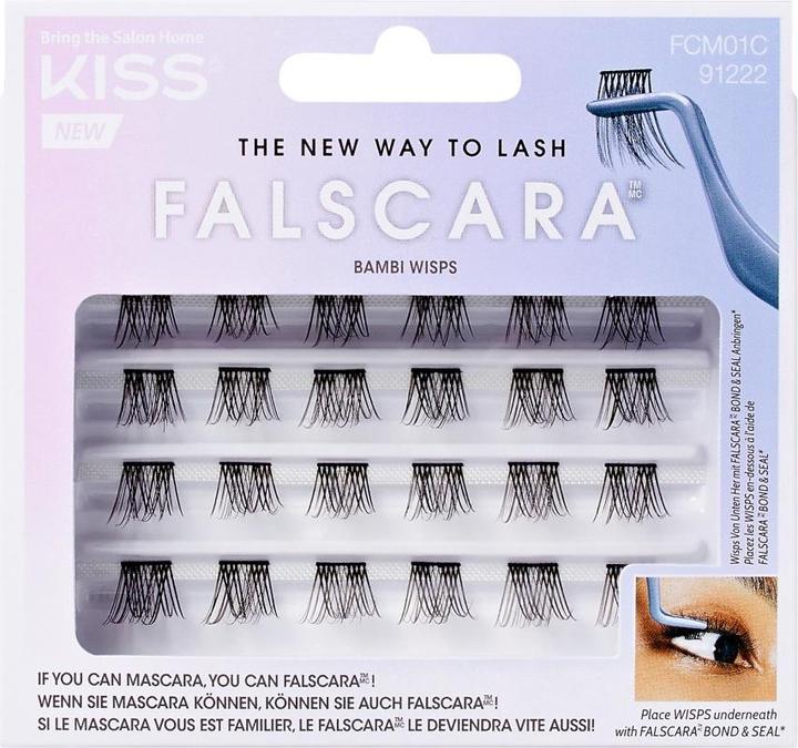Produktbild KISS Lashes - Falscara Eyelash Wisp Multi - Bambi (Künstliche Wimpern)