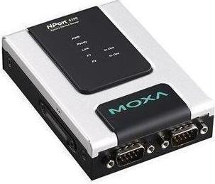 Actual product image Moxa NPORT 6250-M-SC-T - 2-port RS-232422485 to multi-mode fiber (SC connector) secure device server, -40