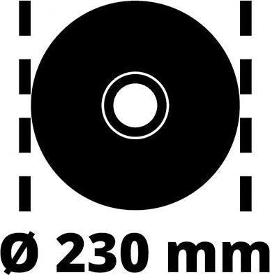 Produktbild Einhell TE-AG 230/2000 (230 mm)