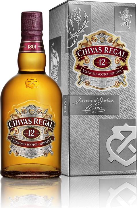 Image du produit Chivas Regal 12 ans (Scotch Whisky, Whisky mélangé, 1 x 70 cl)