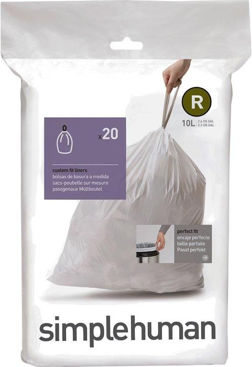 Actual product image Simplehuman Garbage bag (20 x, 10 l)