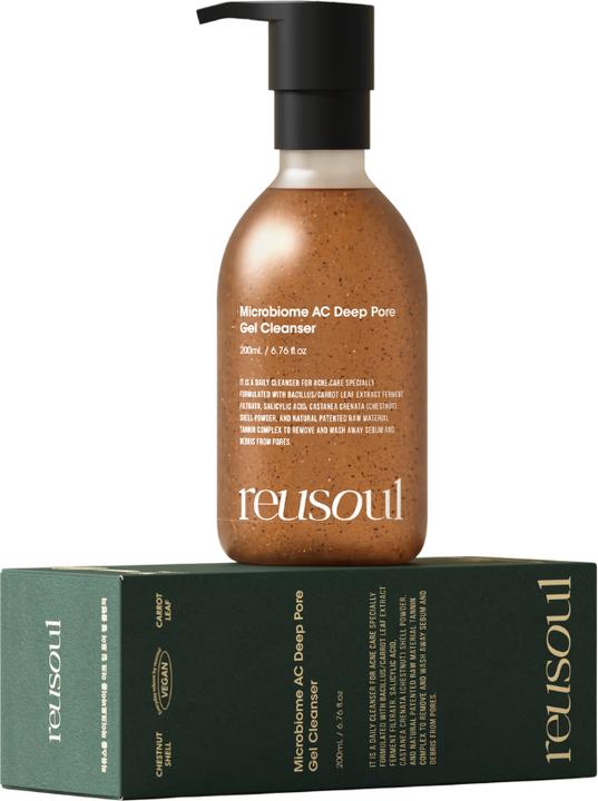 Image du produit Reusoul Microbiome AC Deep Pore Gel Cleanser (Gel, 200 ml)