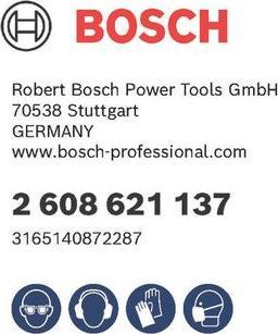 Actual product image Bosch Professional Sanding sheet M480 Net. Best for Wood and Paint. 115 mm. 120. 5-pack (120)