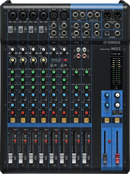 Produktbild Yamaha Mg12 (Studio- und Livemixer)
