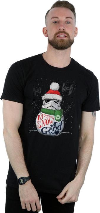 Actual product image Star Wars Mens Stormtrooper Up To Snow Good T-Shirt (3XL)