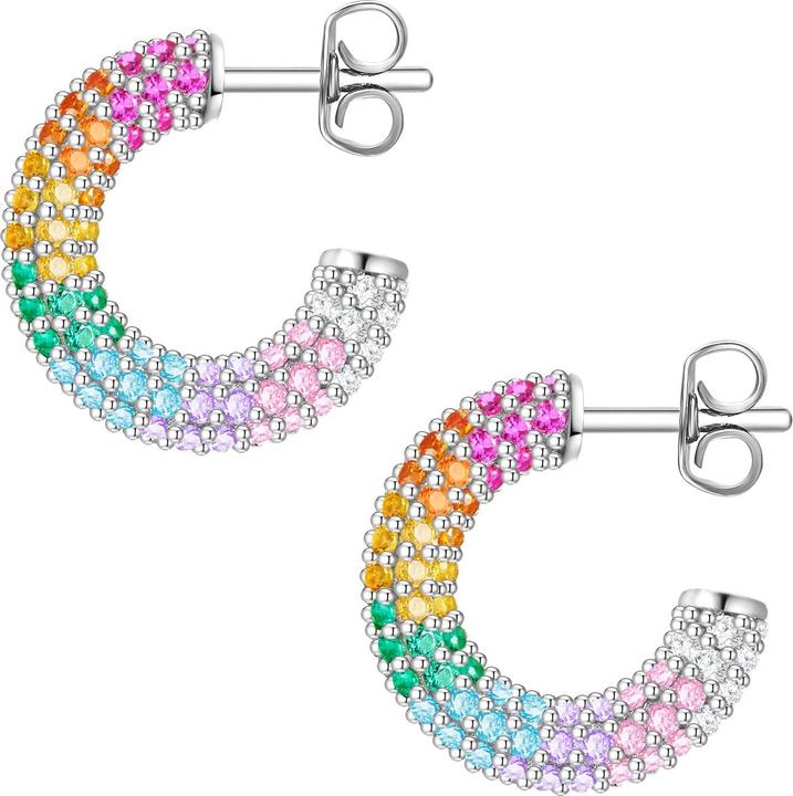 Actual product image Glanzstücke München Ladies Sterling Silver Zirconia silver - 29055 (Sterling Silver)