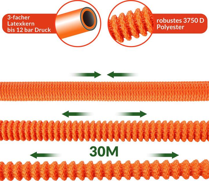 Image du produit Gardebruk Tuyau d'arrosage (30 m)