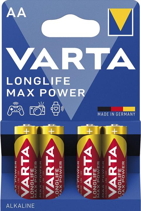 Varta LONGLIFE Max Power (4 pcs, AA, 2980 mAh)