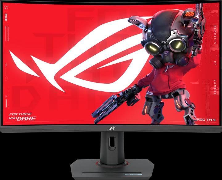 Actual product image ASUS ROG Strix XG32WCMS 80.1cm (16:9) WQHD HDMI DP (2560 x 1440 pixels, 31.50")