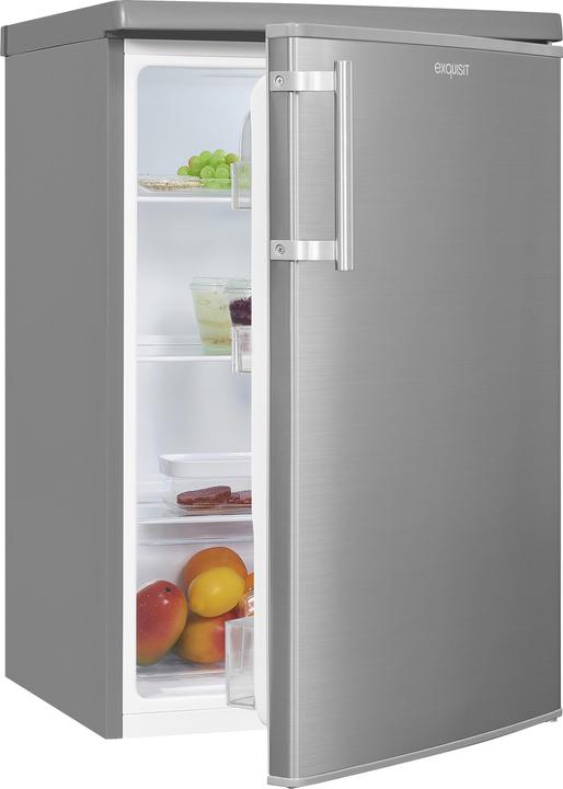 Produktbild Exquisit Exqu K?hlschr KS16VH040E E inox 810200306 (127 l)