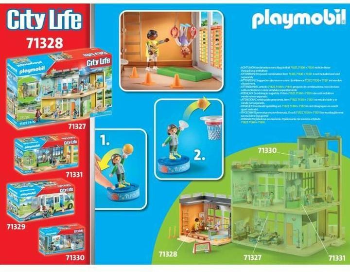 Actual product image Playmobil Gymnasium extension (71328, Playmobil City Life)