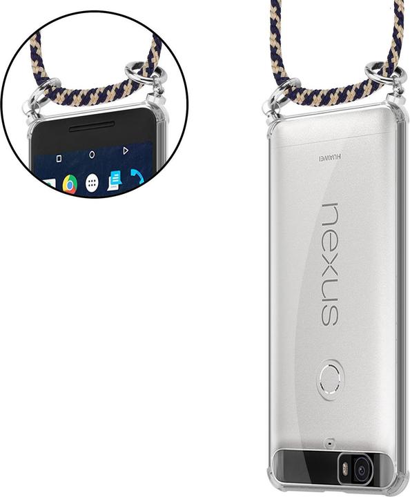 Produktbild Cadorabo TPU Handy Kette SILBER Cover