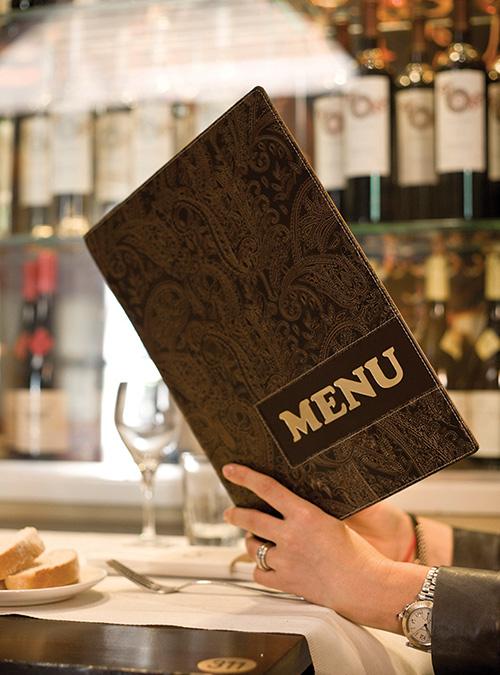 Image du produit Securit Chemise pour menus DESIGN PAISLEY, DIN A4 (A4, 1 x)