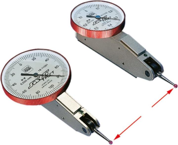 Actual product image Tesa TAST lever gauge 0. 002mm Abl. 38 mm Through (mm)