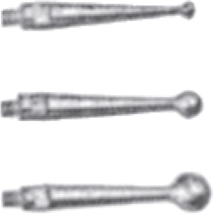 tesa TAST Messtaster 1 mm Durchmesser hartmetallbestück (3.65 cm)