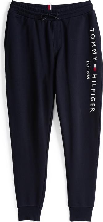 Actual product image Tommy Hilfiger Mens Tommy Logo Sweatpants Cotton Sweatpants, Blue (Desert Sky), M (M)