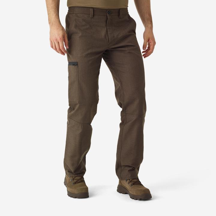 Immagine prodotto Solognac Pantaloni da caccia Steppe 100 marrone resistente (S)