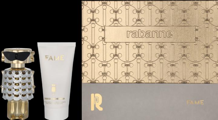 Actual product image Paco Rabanne Fame Eau De Parfum 50ml And Body Lotion 75ml (Fragrance set)