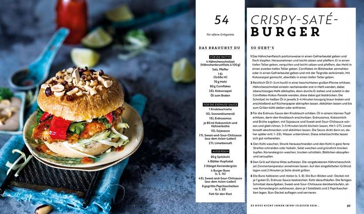 Immagine prodotto Ja, ich grill! – Burger (Tedesco, Tanja Dusy, 2020)