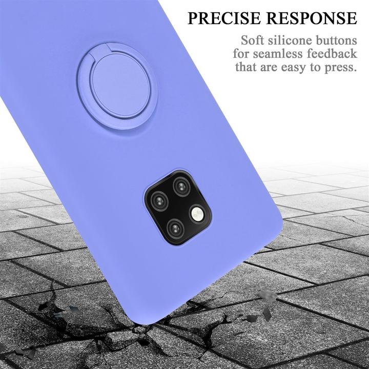Productafbeelding Cadorabo TPU Vloeibare Ring Silicone Hoesje (Huawei Mate 20 Pro)
