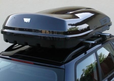 Actual product image Farad Marlin F3 680L gloss black Roof Box (680 l)