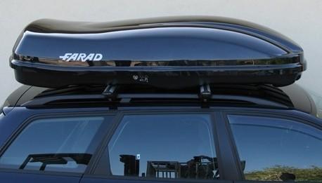Actual product image Farad Marlin F3 680L gloss black Roof Box (680 l)