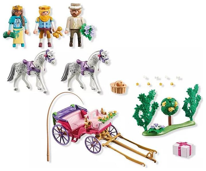 Produktbild Playmobil Kutschfahrt mit Prinzessin und Prinz (71846, Playmobil Princess Magic)