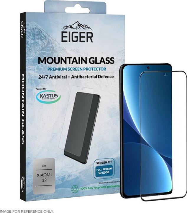 Immagine prodotto Eiger Mountain Glass Clear Edge (1 Pezzo/i, Xiaomi 12, Xiaomi 12X)