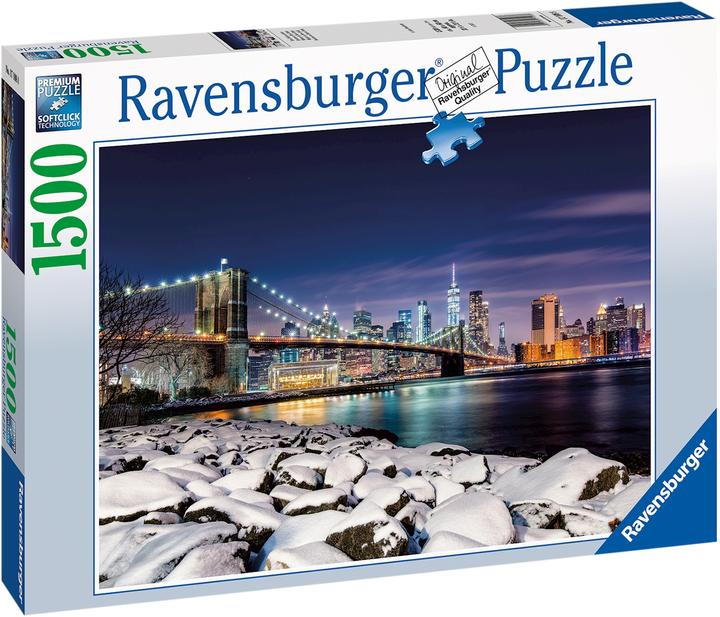 Produktbild Ravensburger Winter in New York (1500 Teile)