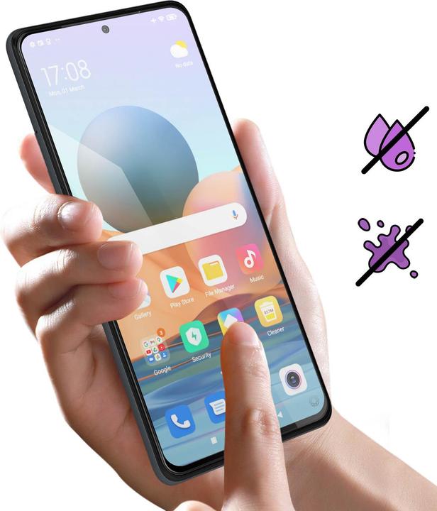 Actual product image Bigben Connected Glass screen protector (1 Piece, Xiaomi Redmi Note 10 Pro)