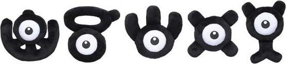 Produktbild Pokémon Unown H Sitting Cuties Plush - 11.5 cm (11.50 cm)