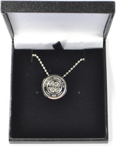 Immagine prodotto Celtic FC Acciaio Inossidabile Cresta Collana e Ciondolo (100% materiale sintetico)