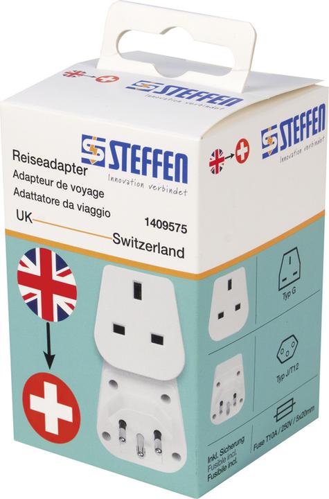 Image du produit Steffen Adaptateur électrique UK / CH