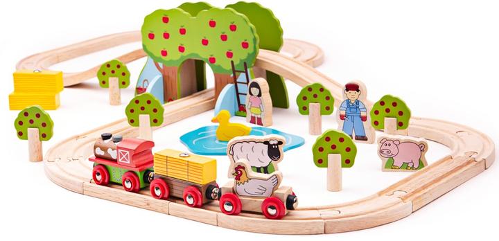 Immagine prodotto Bigjigs Set ferroviario della fattoria