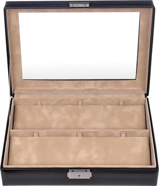Actual product image Sacher 2126.010443 - Pocket watch case new classic black leather