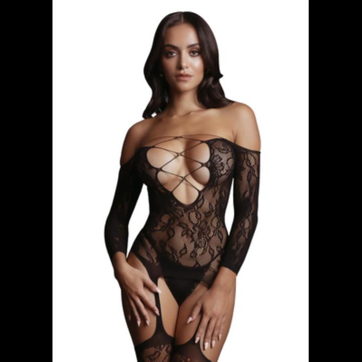 Produktbild Le Désir Criss Cross Neck Bodystocking (One Size)
