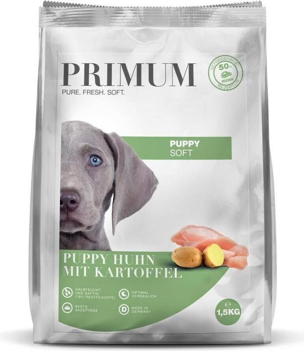 Image du produit PRIMUM Halbfeuchtfutter Puppy Huhn mit Kartoffel 1.5 kg (Junior, 1 pcs, 1538 g)
