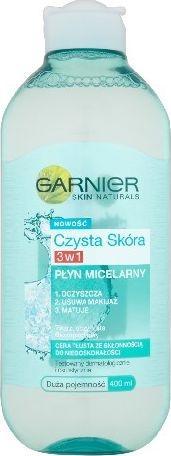 Immagine prodotto Garnier Pure Score 3In1 Liquido Micellare 400Ml (Talco, 400 ml)
