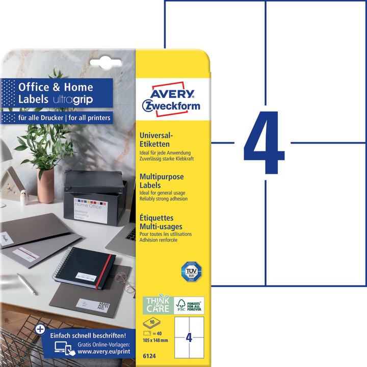 Produktbild Avery Universal-Etiketten