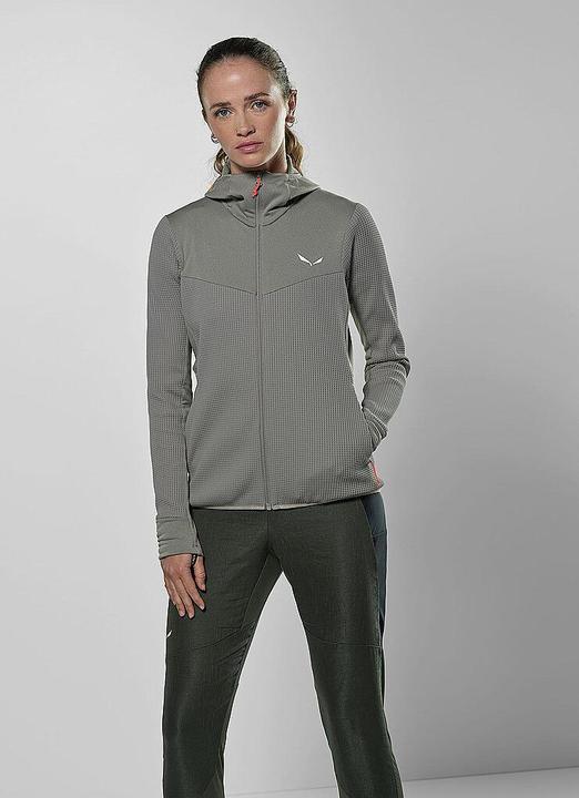 Immagine prodotto Salewa Giacca da donna Puez Waffle Hybrid PL con cappuccio (40, L)