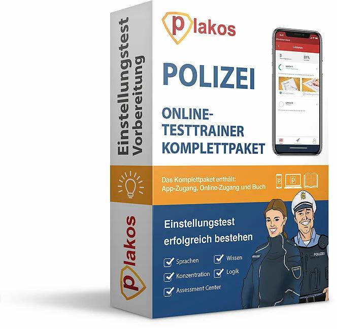Produktbild Polizei Einstellungstest Komplettpaket (Deutsch, 2020)