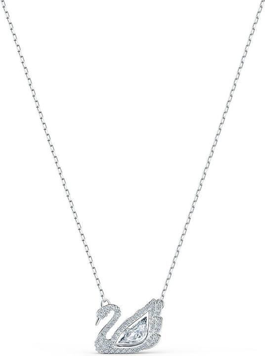 Actual product image Swarovski Dancing Swan Necklace (Stainless steel, 38 cm)