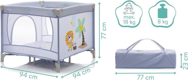 Produktbild Fillikid Laufgitter (94 cm, 94 cm)