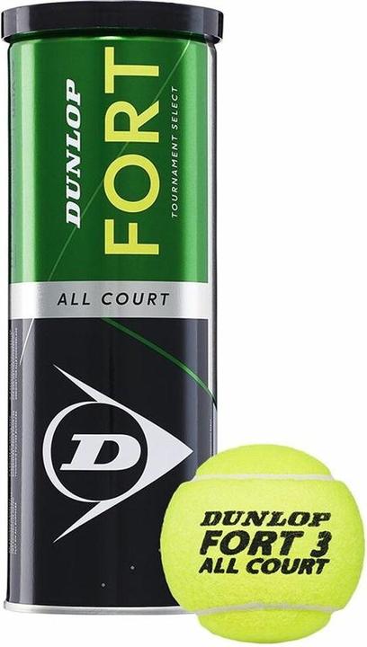Image du produit Dunlop Balles de tennis FORT ALL COURT 3-tin ITF