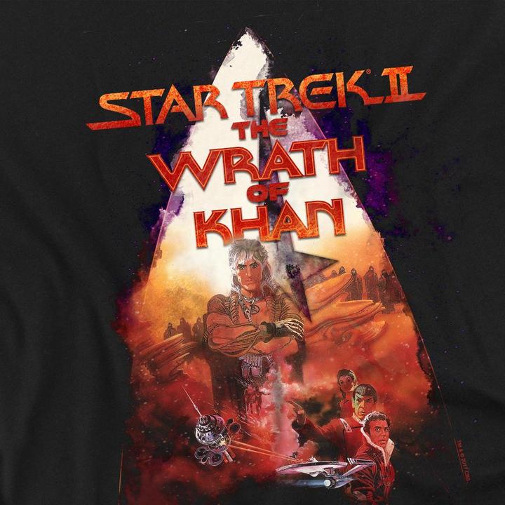 Image du produit - T-shirt THE WRATH OF KHAN - Homme (M)