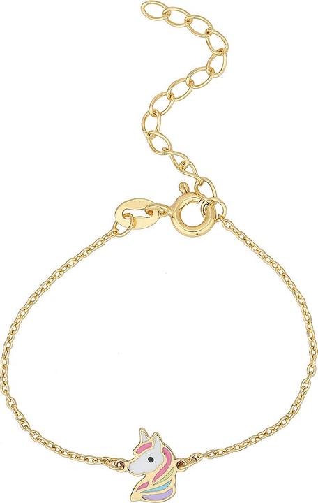 Produktbild Leyda Pferd Kids Schmuck (16 cm, Emaille, Silber 925 1 Mikron Gelb Vergoldet 18k)