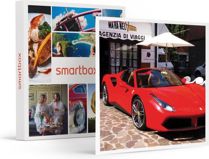 Produktbild Smartbox Adrenalin im Ferrari 488: 1 Fahrt auf der Strasse in Maranello mit einem Erinnerungsvideo (1 Pers.)