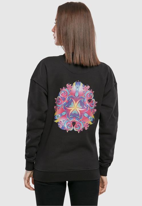 Produktbild Merchcode Ladies Psychadelic Mandala Crewneck (L)